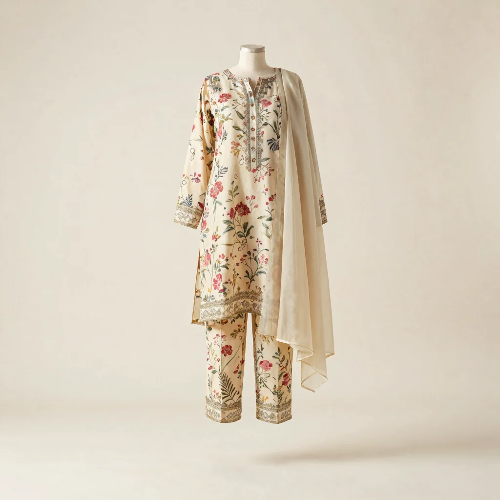 Gulmohar Lawn Suit